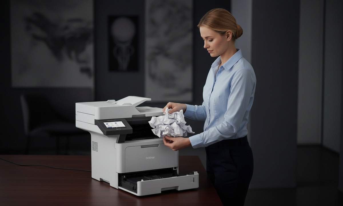 Como resolver papel atolado sem danificar o equipamento