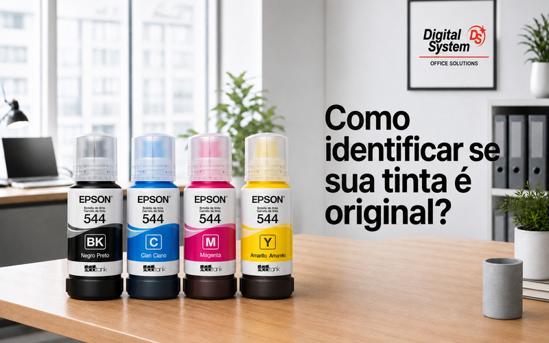 Como identificar se sua tinta Epson é Original