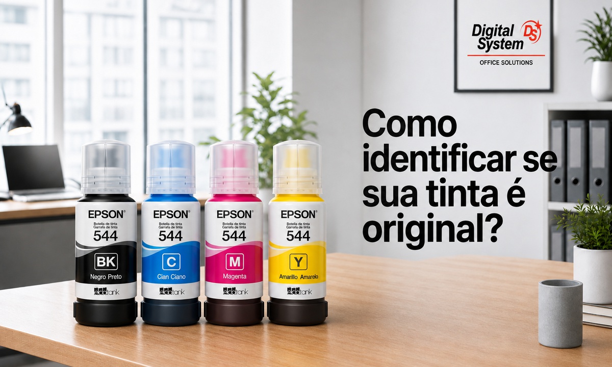 Como identificar se sua tinta Epson é Original