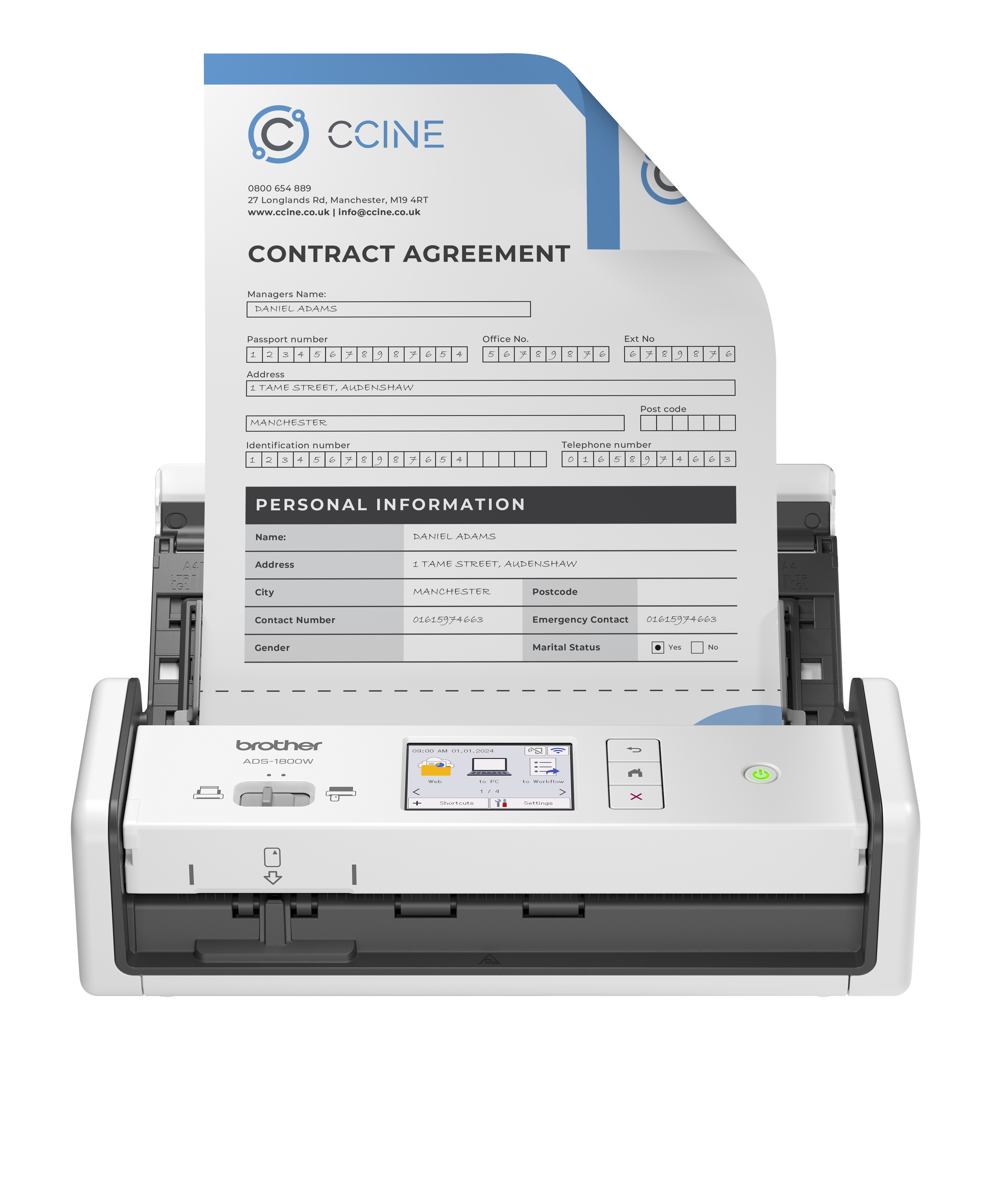 Scanner ADS-1800W