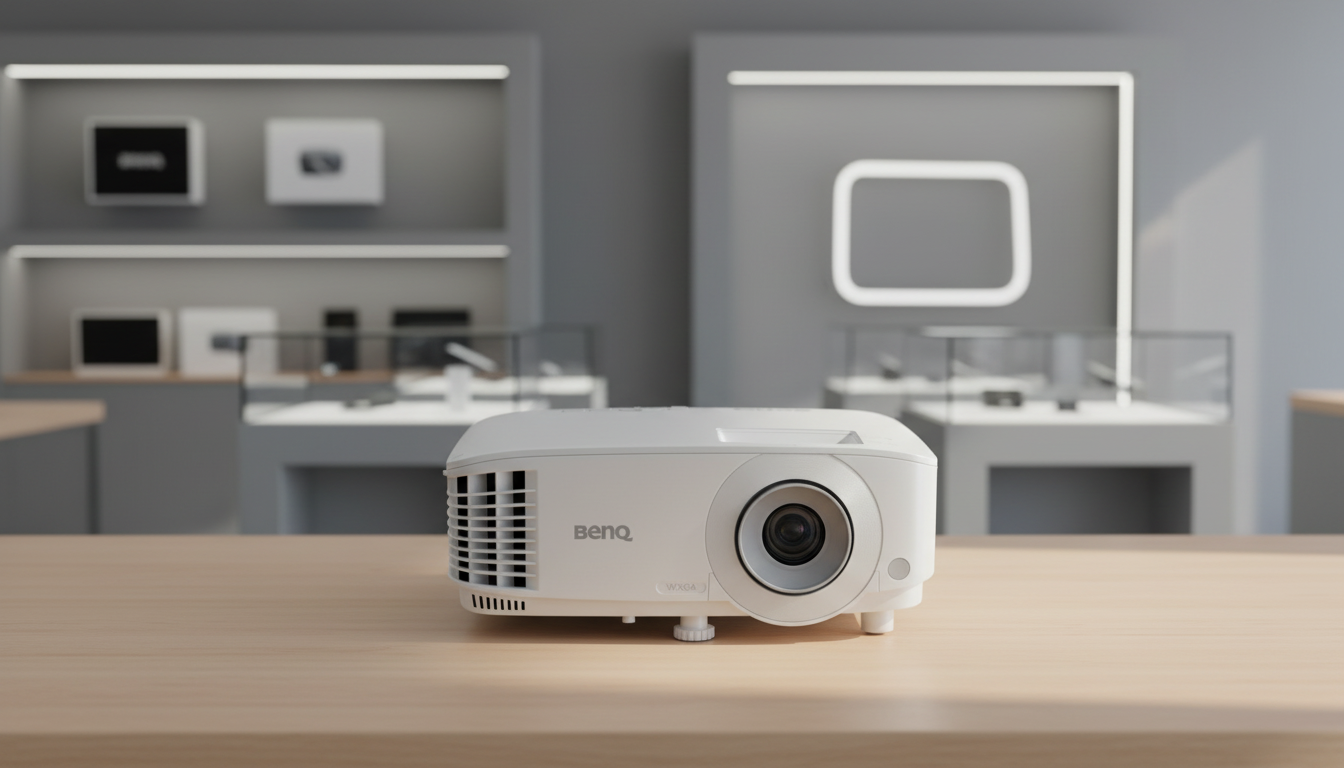 Projetor Benq MW560 SVGA - Resolução 1280x800, 4.000 Lumens, VGA, Branco, Bivolt