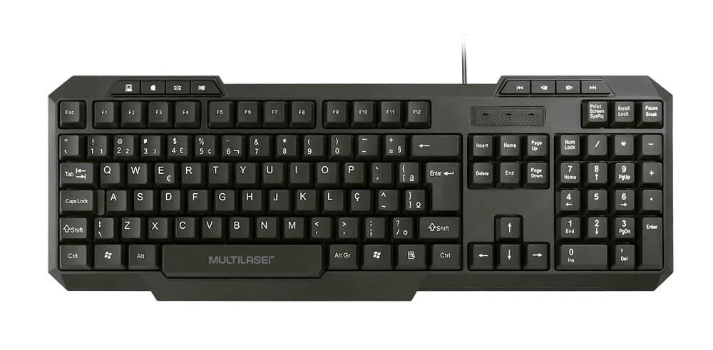 Teclado Multilaser TC206